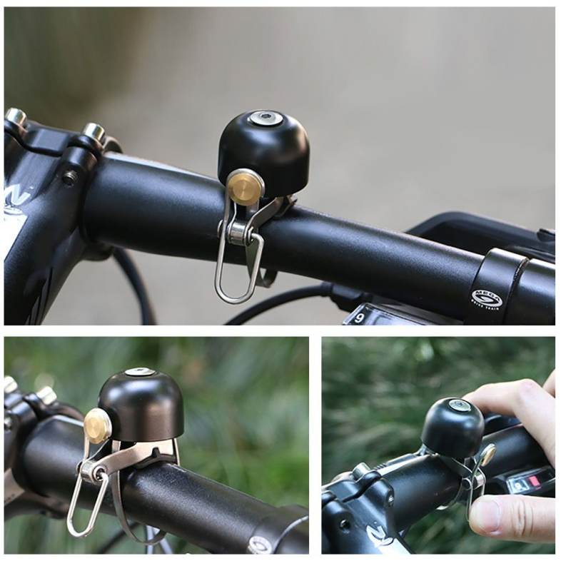 Mini Bicycle Bike Bell Copper Alloy Riding Cycling Accessory