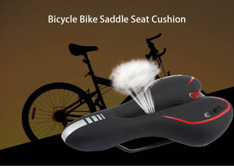 WHEELUP Comfortable Bicycle Bike Seat Cushion Saddle Cycling Accessory