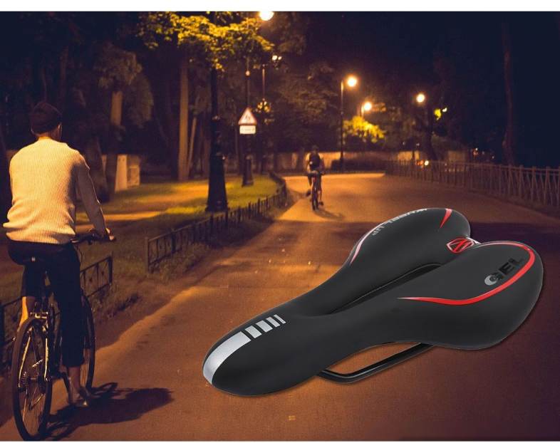 WHEELUP Comfortable Bicycle Bike Seat Cushion Saddle Cycling Accessory