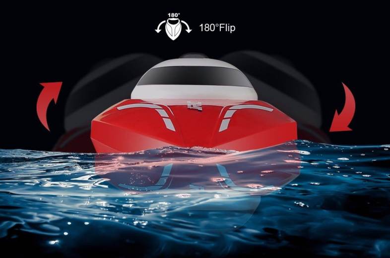 JJRC S2 Waterproof Turnover Reset Water Cooling High Speed 25km/h RC Boat