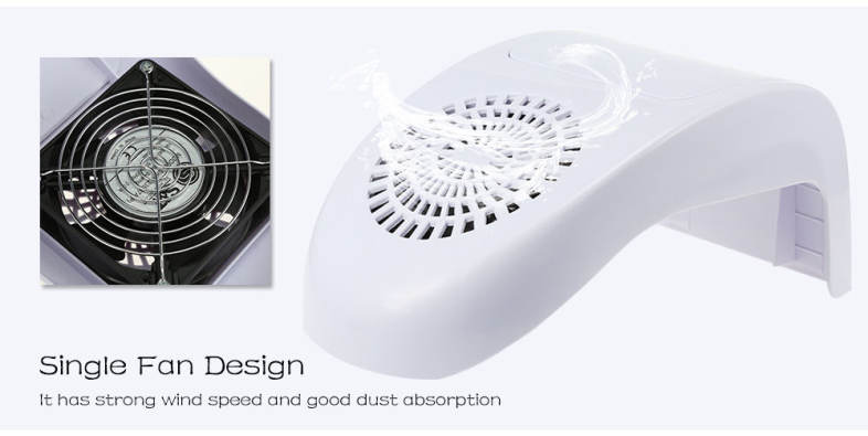 45W Nail Dust Collector Manicure Machine Beauty Equipment