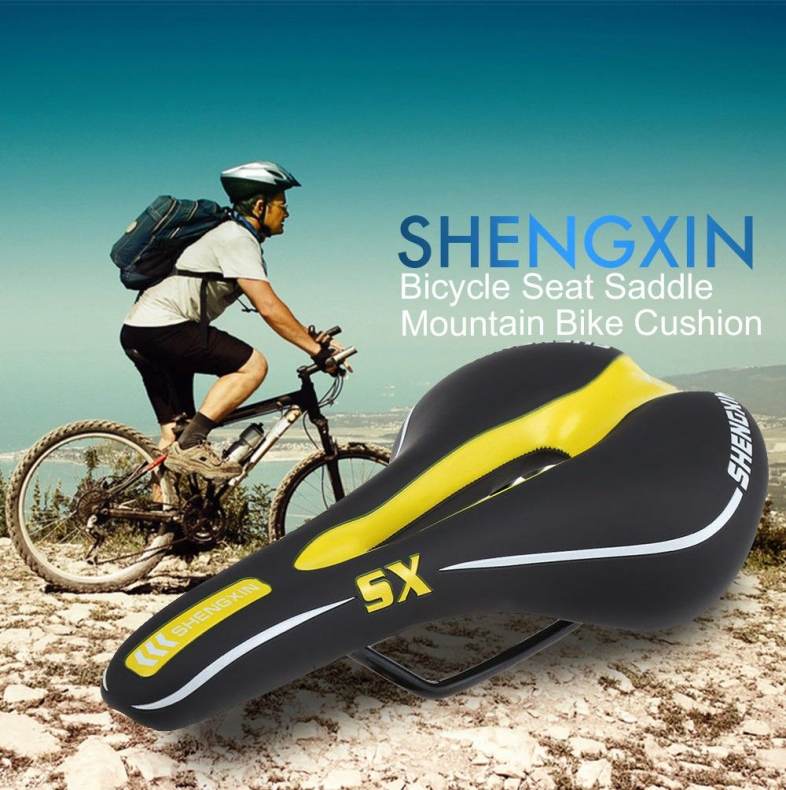 SHENGXIN Bicycle Seat Saddle Mountain Bike Cushion Cycling Accessory