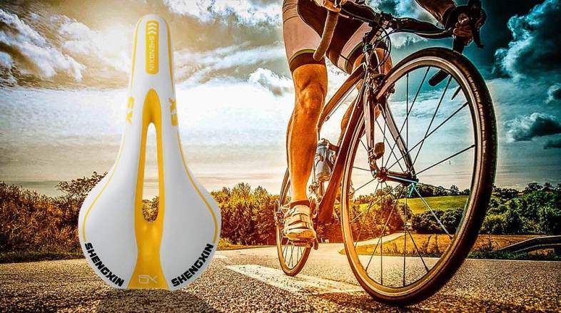 SHENGXIN Bicycle Seat Saddle Mountain Bike Cushion Cycling Accessory