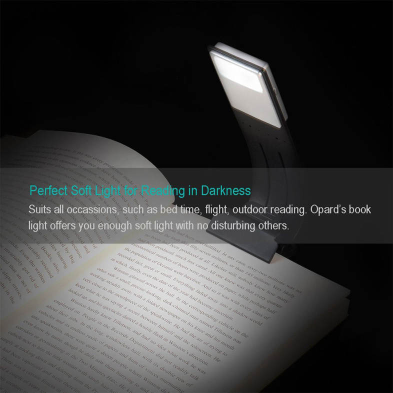 Utorch Kindle LED Clip Reading Light USB Folding Rechargeable Portable ...