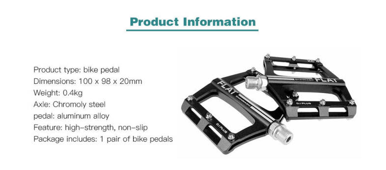 Shanmashi 0.1PLUS Aluminium Alloy Mountain Bike Pedals High-strength Non-slip Surface
