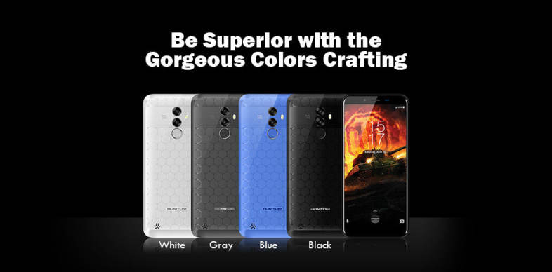 HOMTOM S99 4G Phablet 5.5 inch Android 8.0 MTK6750