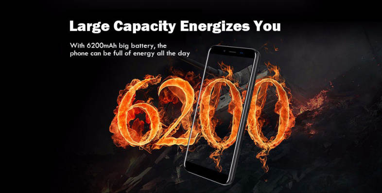 HOMTOM S99 4G Phablet 5.5 inch Android 8.0 MTK6750