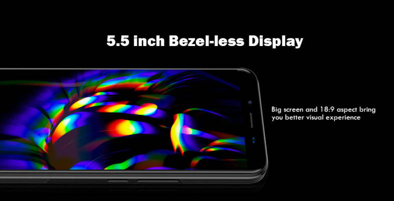 HOMTOM S99 4G Phablet 5.5 inch Android 8.0 MTK6750