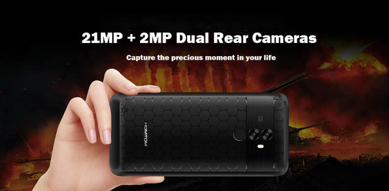 HOMTOM S99 4G Phablet 5.5 inch Android 8.0 MTK6750