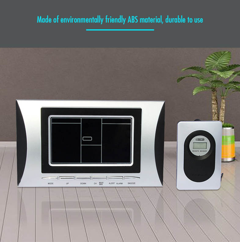 Digital Alarm Clock with Temperature and Humidity