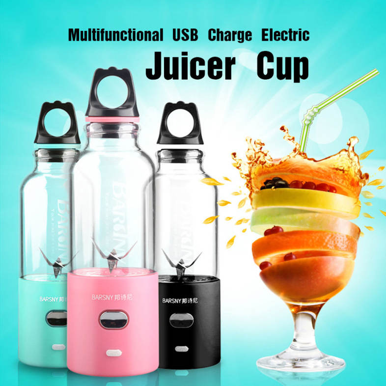 Barsny Portable Electric USB Charge Juicer Cup
