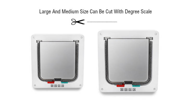 Kimpets Lockable Dog Cat Security Flap Door