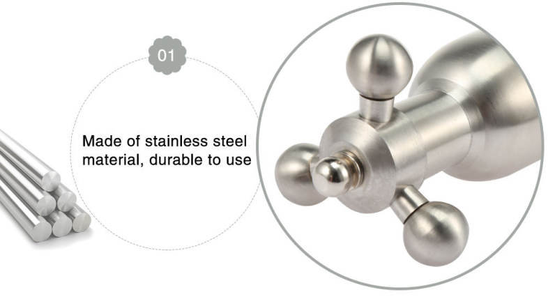 Stainless Steel Pepper Grinder Cooking Tool 