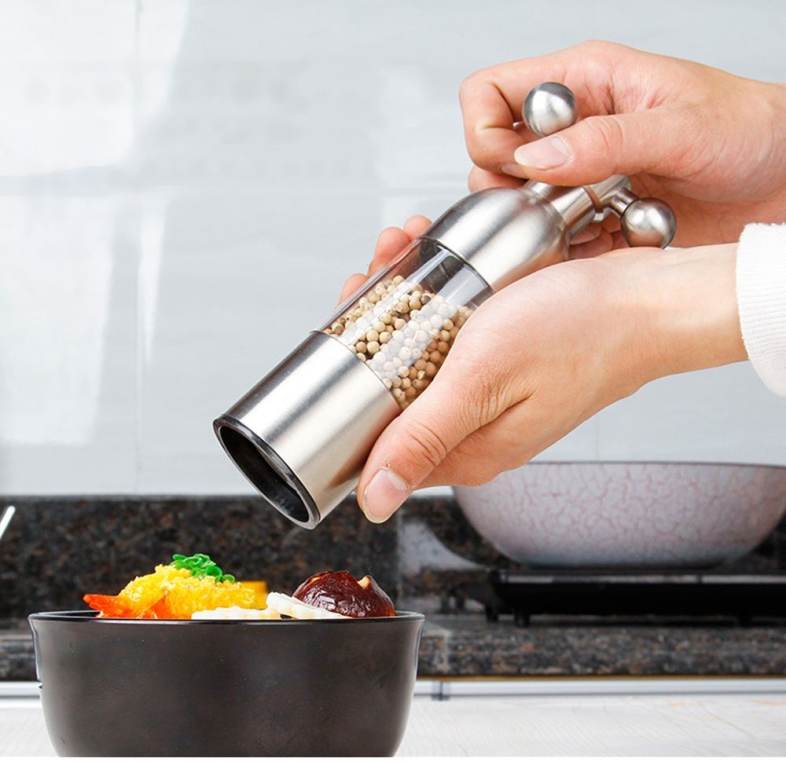 Stainless Steel Pepper Grinder Cooking Tool 