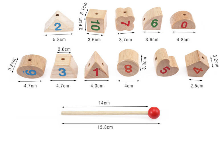 Multifunctional Puzzle Building Block Box Shape Matching Educational Toys