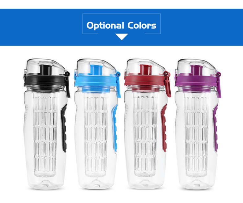 Portable Fruit Water Bottle Space Cup for Outdoor Sports