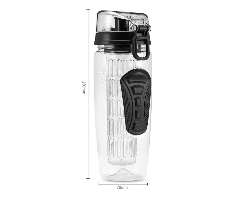 Portable Fruit Water Bottle Space Cup for Outdoor Sports