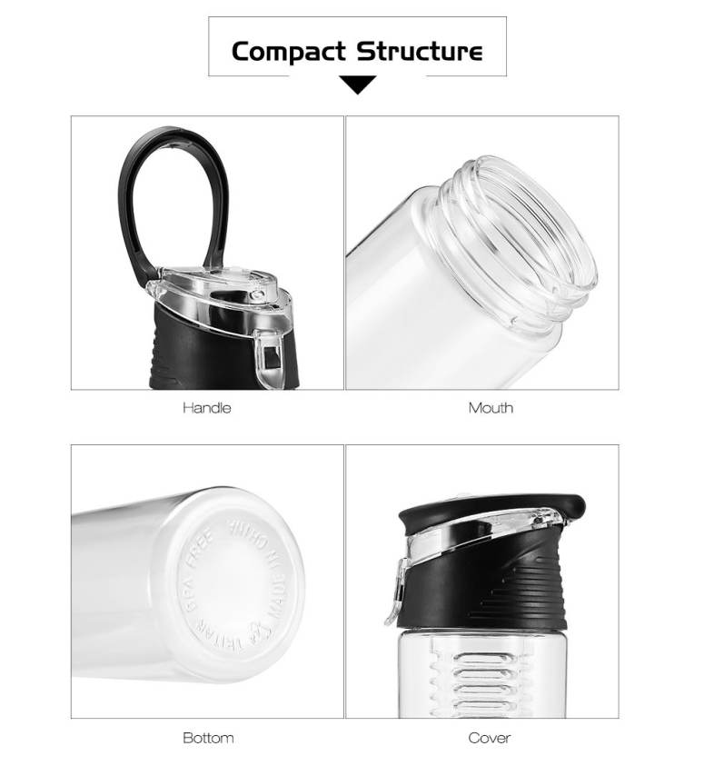 Portable Fruit Water Bottle for Outdoor Sports