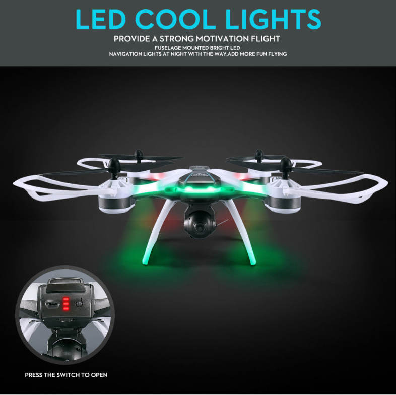 FX - 8G GPS Altitude Hold / Follow / Point of Interesting / Spot Landing / Auto Return FPV RC Drone 