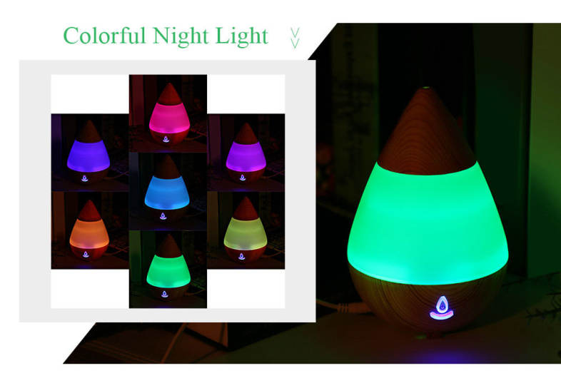AJ - 216 Aromatherapy Humidifier with Night Light