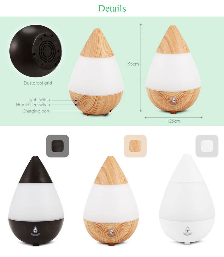 AJ - 216 Aromatherapy Humidifier with Night Light