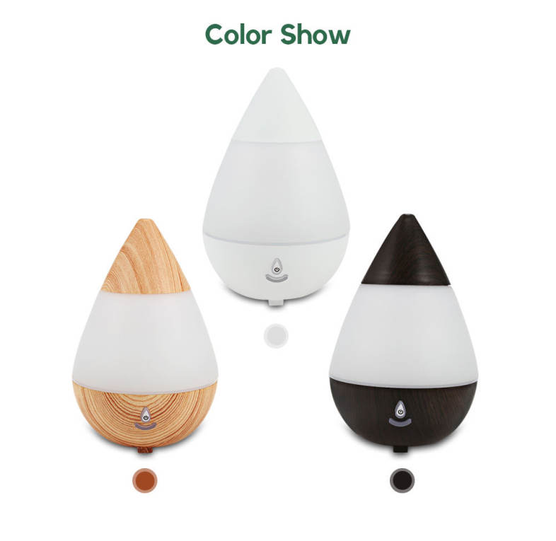 AJ - 216 235ml Aromatherapy Humidifier with Night Light Bluetooth Function