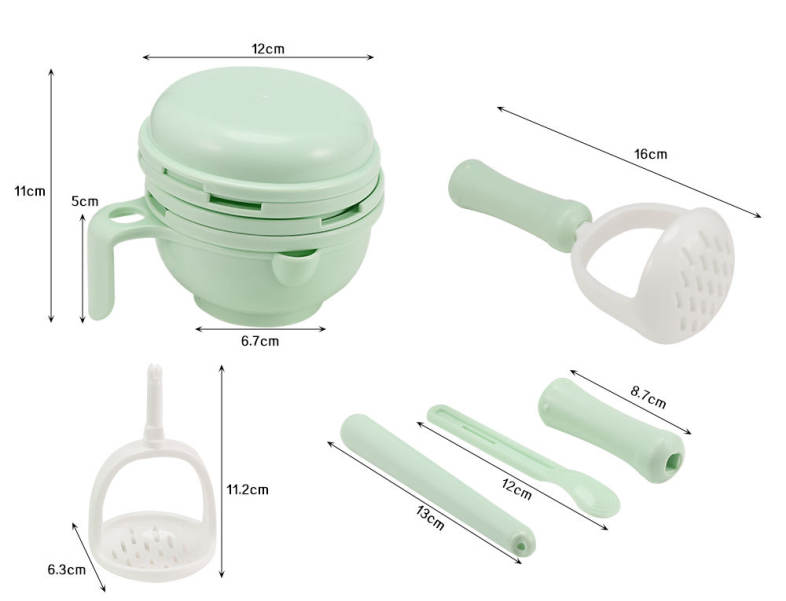 Grinding Bowl Baby Food Grinder Manual Tools