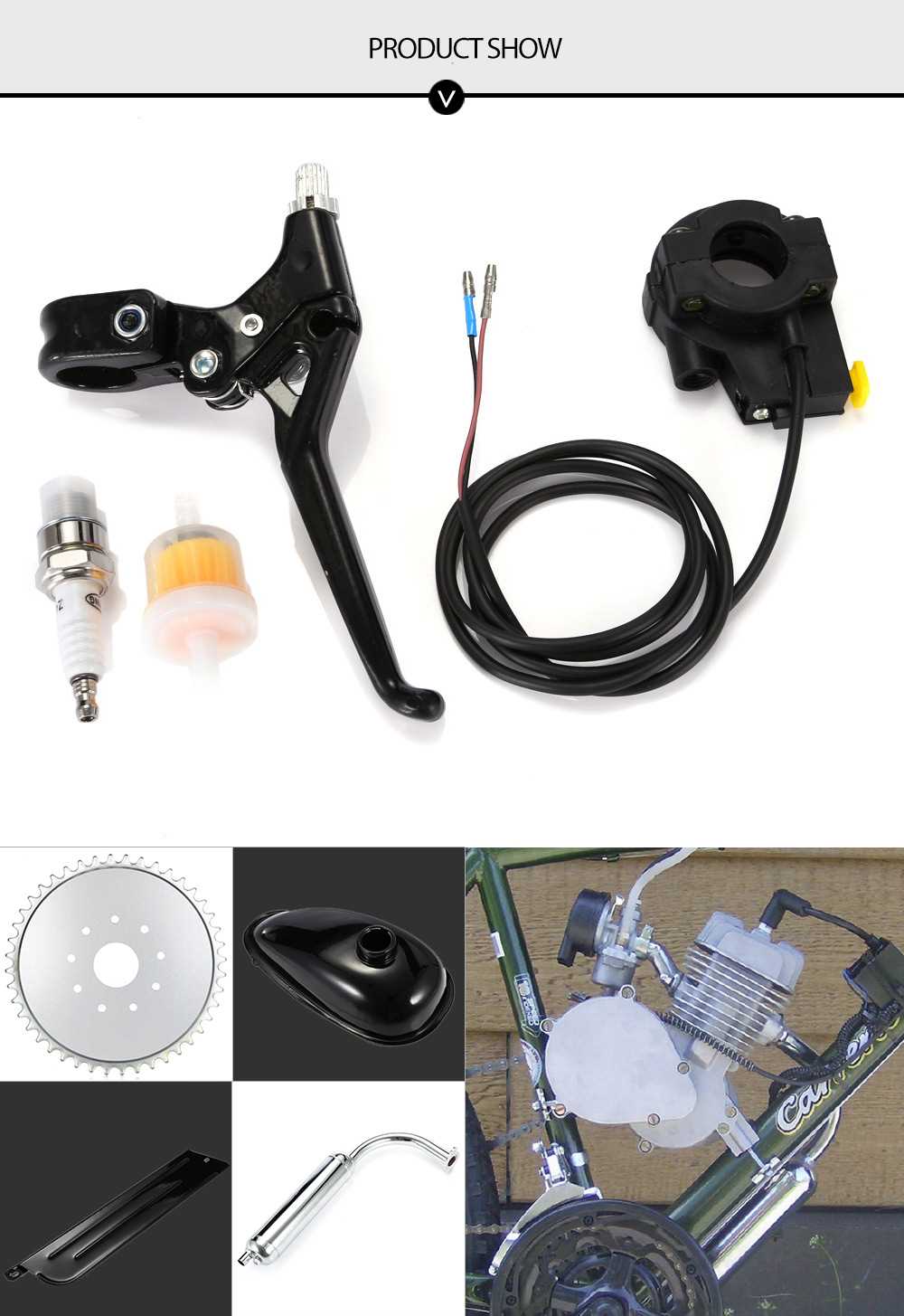 80CC Motorcycle Bicycle Engine Kit