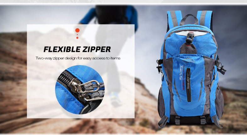 Xuanyufan Outdoor Hiking Lightweight 35L Water-resistant Travel Backpack