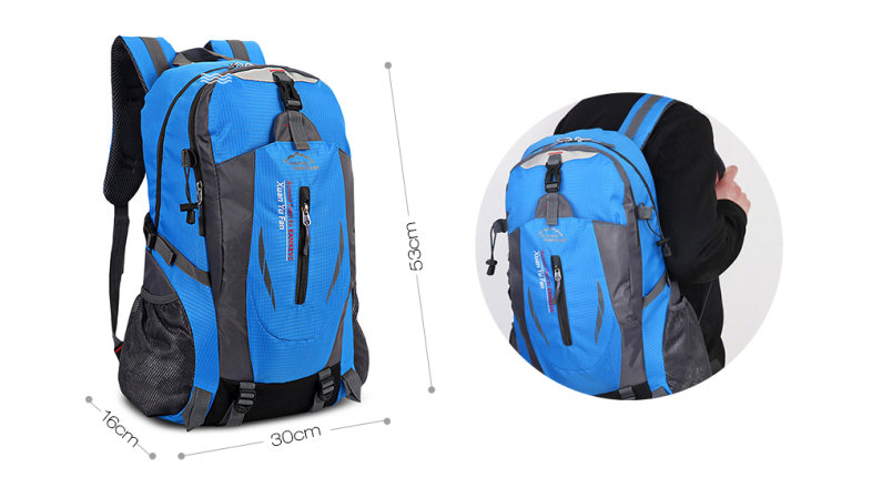 Xuanyufan Outdoor Hiking Lightweight 35L Water-resistant Travel Backpack