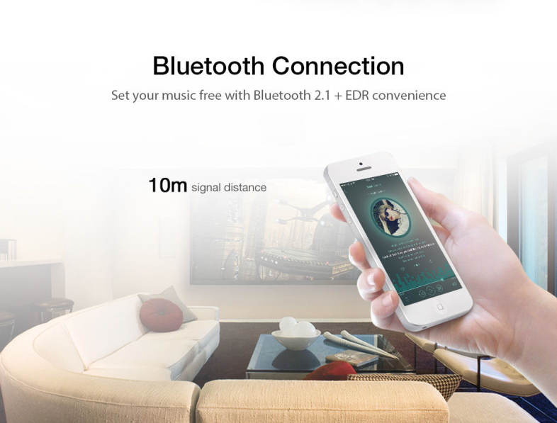 Kentiger HY - V11 Bluetooth Amplifier 2-channel Audio Support TF USB FM