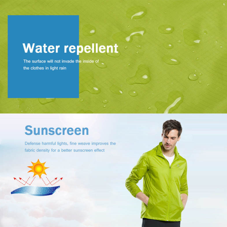 Tectop JL - 3009 Men Breathable Sports Jacket Windproof Light Beach Wear