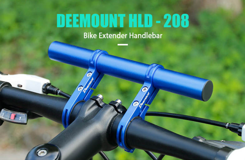 Deemount HLD - 208 Bike Extender Handlebar with Aluminum Alloy Bracket 