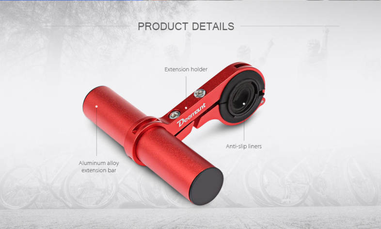 Deemount HLD - 207 Bicycle Extension Holder Aluminum Alloy for Mountain Bike