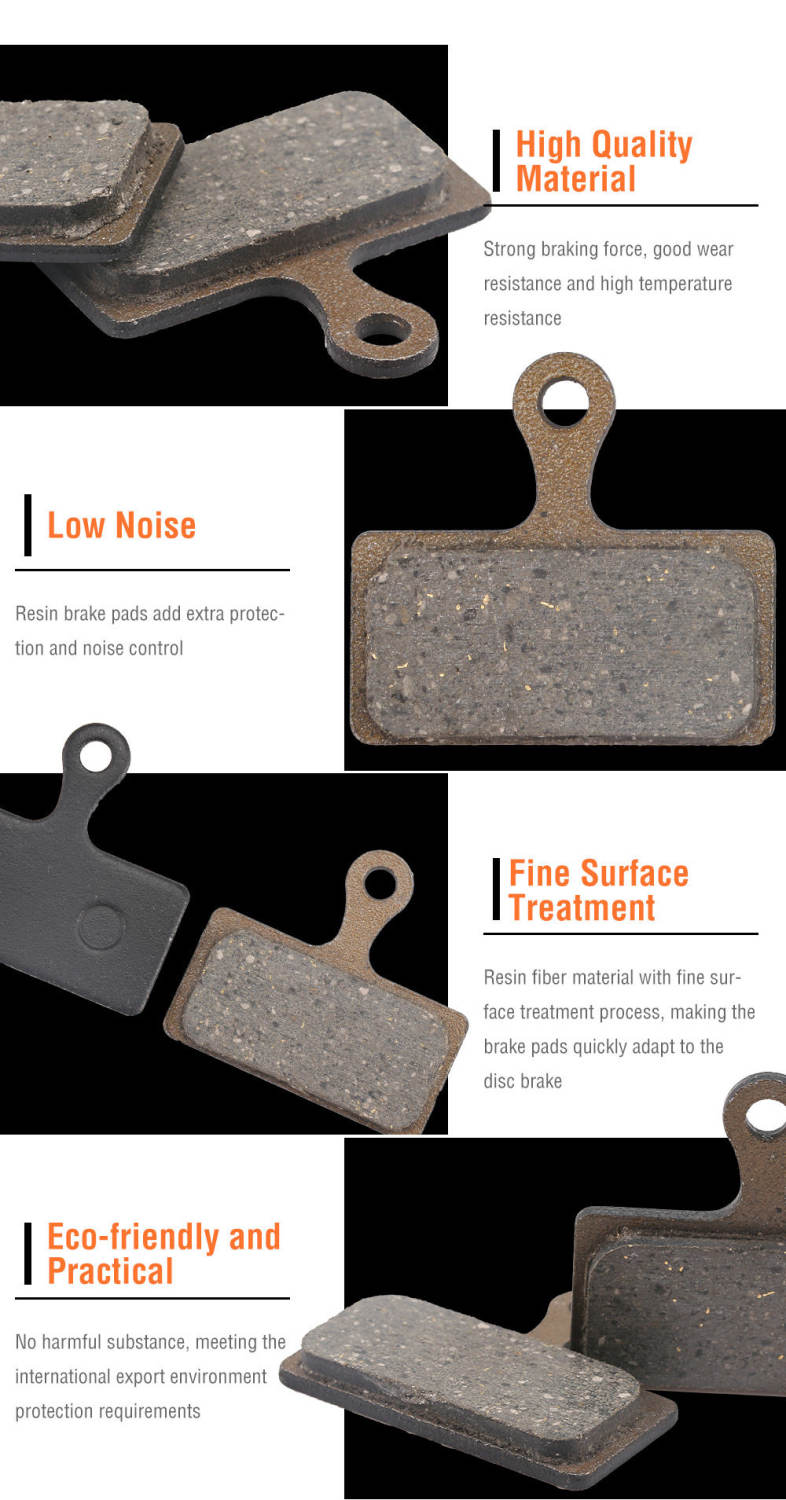Deemount KMJG - 002 Professional Resin Bicycle Disc Brake Pad Low Noise