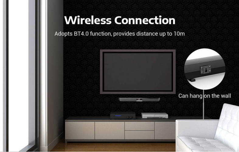 Shunpad S - R100 Wireless Bluetooth Soundbar Speaker with LED Display
