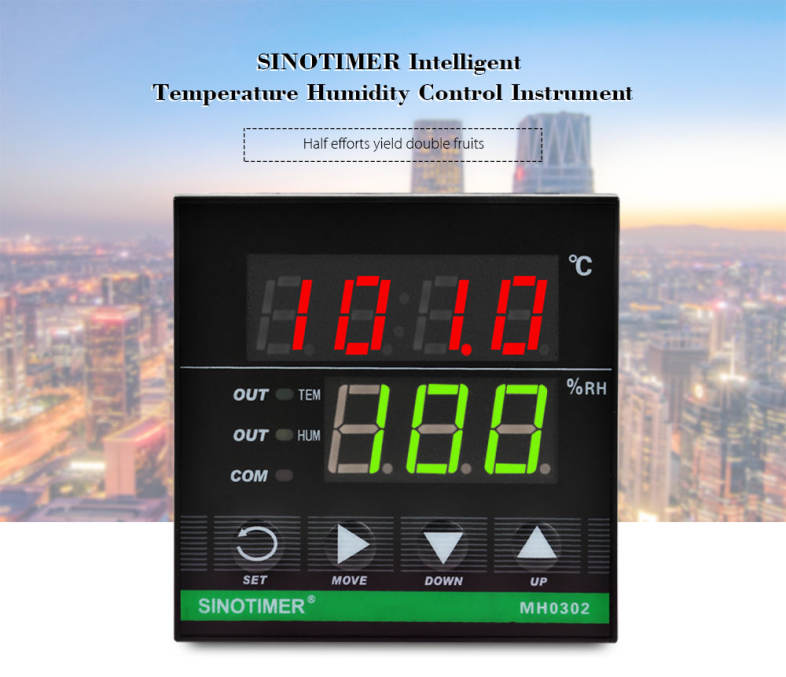 SINOTIMER Intelligent Temperature Humidity Control Instrument for Bakery Warehouse Hatch
