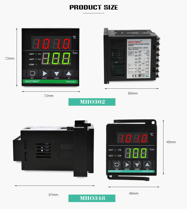 SINOTIMER Intelligent Temperature Humidity Control Instrument for Bakery Warehouse Hatch