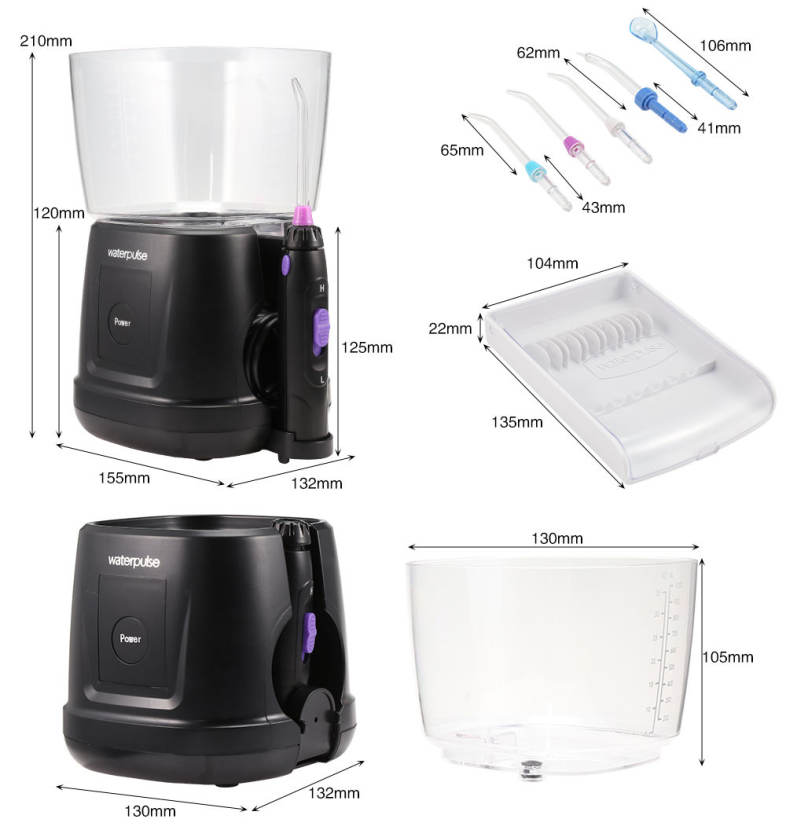 Waterpulse Electric Household Dental Floss Cleaner Water Flosser Oral Irrigator
