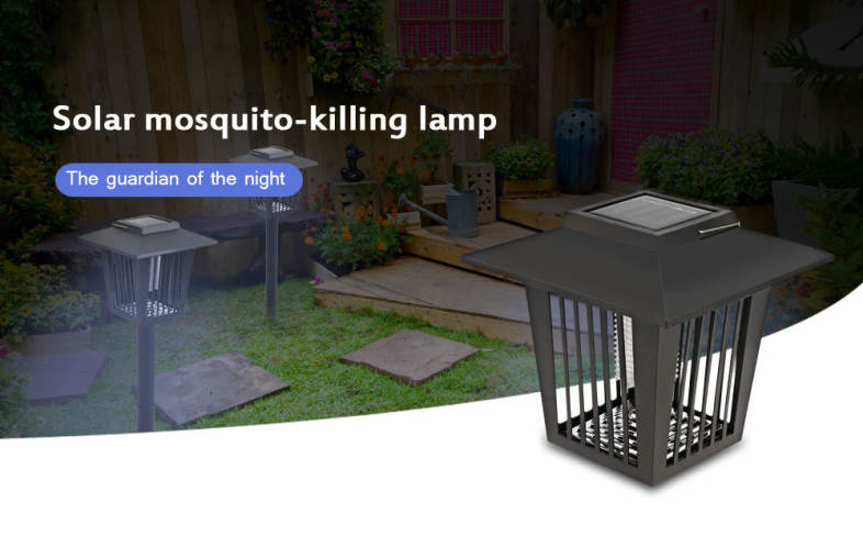 Solar Mosquito-killing Lamp Outdoor Villa Community Lawn Lighting