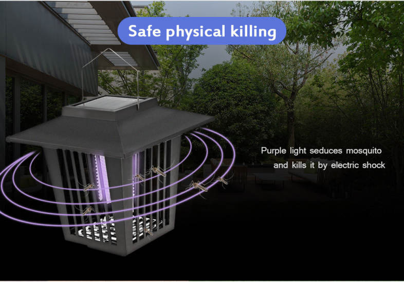 Solar Mosquito-killing Lamp Outdoor Villa Community Lawn Lighting