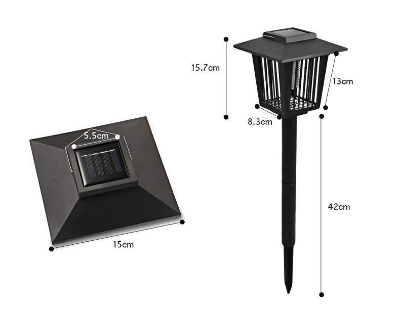 Solar Mosquito-killing Lamp Outdoor Villa Community Lawn Lighting