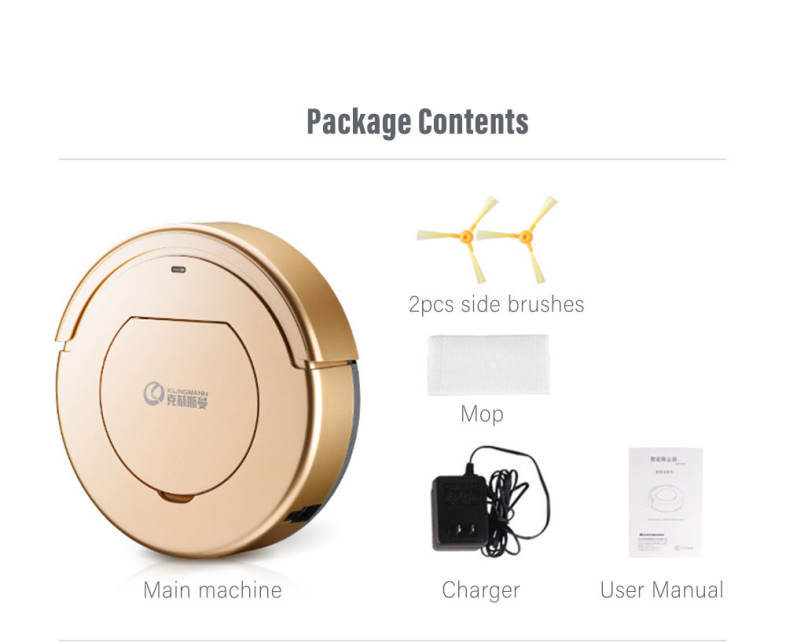 KLiNSMANN Intelligent Cleaning Robot Household Vacuum Cleaner