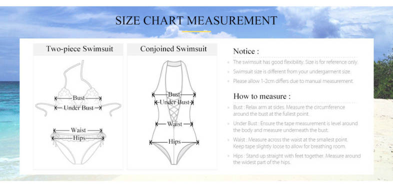 Sexy Female Tied Strap Backless Striped Print Women Bikini Set Swimwear