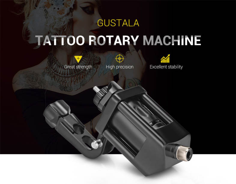 Gustala 8137 Aluminium Alloy Rotary Tattoo Machine Liner Shader
