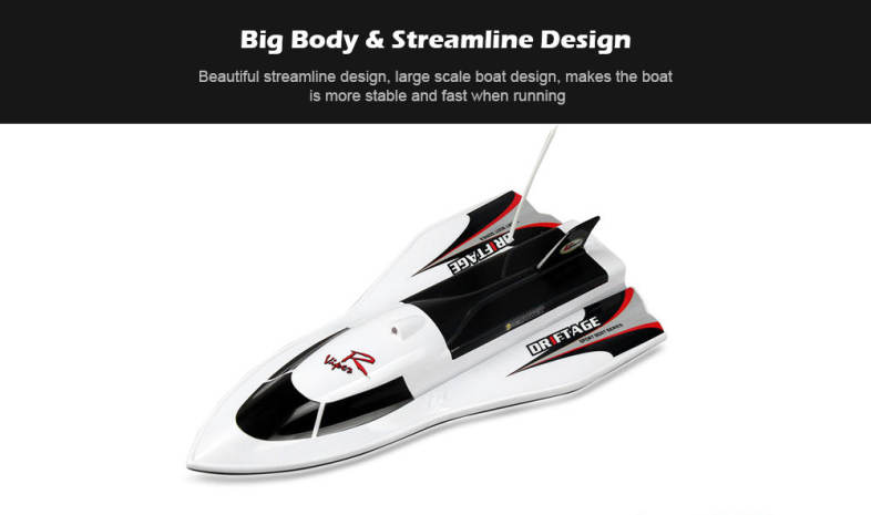 CT3362 2.4GHz 4CH RC Racing Boat Strong Power Water Toy for Children