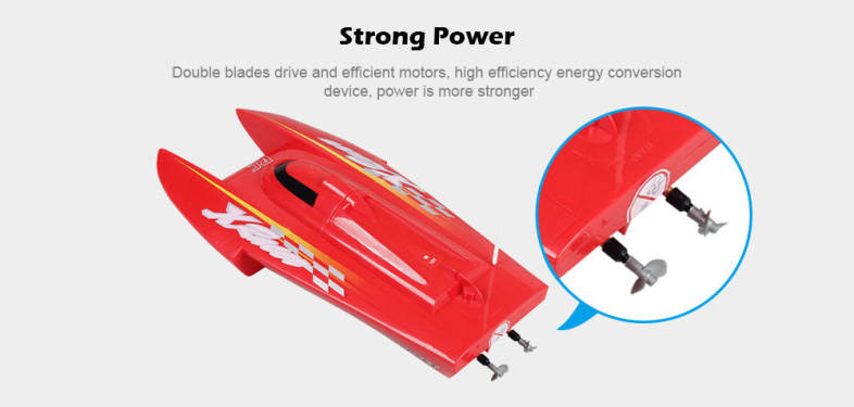 CT3352 2.4GHz 4CH RC Racing Boat Strong Power Water Toy for Children