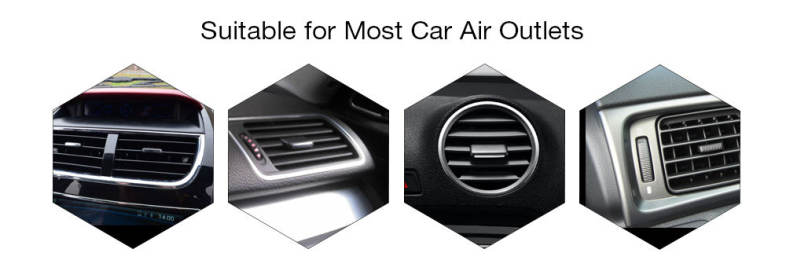 Car PU Leather Air Outlet Hanging Storage Box Holder Phone Card Sunglasses 