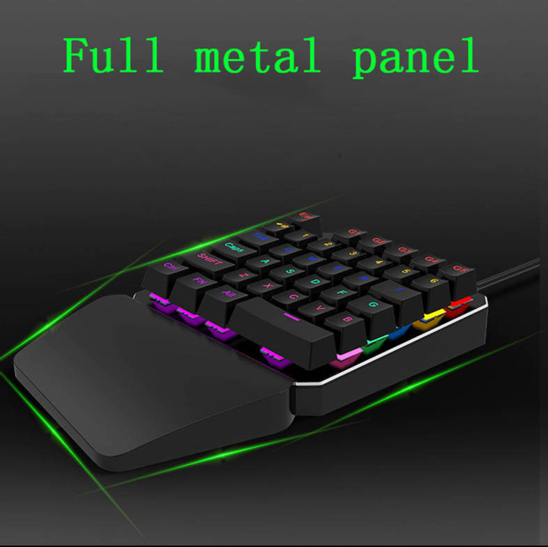 HXSJ J100 One-handed Gaming Mechanical Keyboard