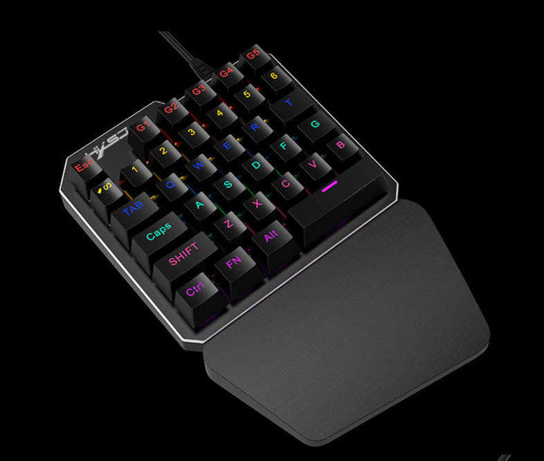 HXSJ J100 One-handed Gaming Mechanical Keyboard